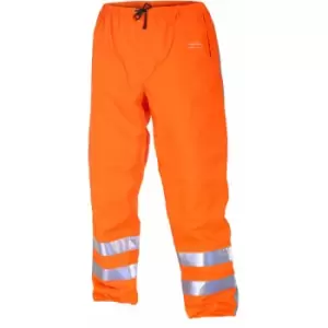 Urbach sns hi vis waterproof quilted trouser orange lge - Orange - Orange - Hydrowear