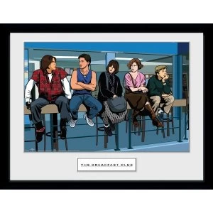 The Breakfast Club Illustration Characters Collector Print