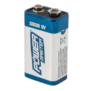 Powermaster 9V Super Alkaline Battery 6LR61 - Single