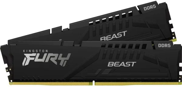 Kingston FURY Beast 64GB 5200MHz DDR5 CL36 DIMM Memory - AMD Expo