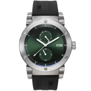 Mens Storm Hydron V2 Rubber Green Watch