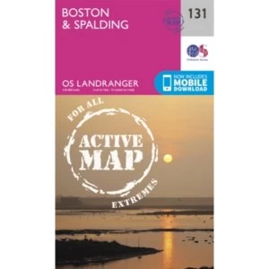 Boston & Spalding by Ordnance Survey (Sheet map, folded, 2016)