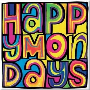 Happy Mondays - Dayglo Logo Fridge Magnet