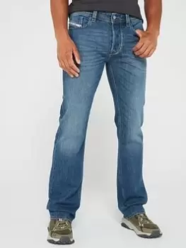Diesel Larkee Straight Fit Jeans - Dark Wash, Dark Wash, Size 36, Inside Leg Regular, Men