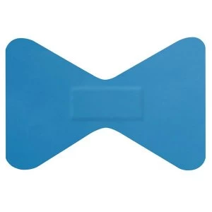 Click Medical Hygioplast Detectable Fingertip Plasters Blue Pack of 50