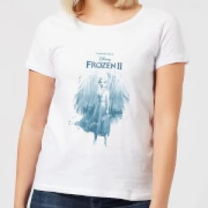Frozen 2 Find The Way Womens T-Shirt - White - L