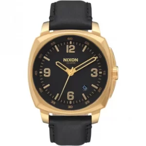Unisex Nixon The Charger Leather Watch