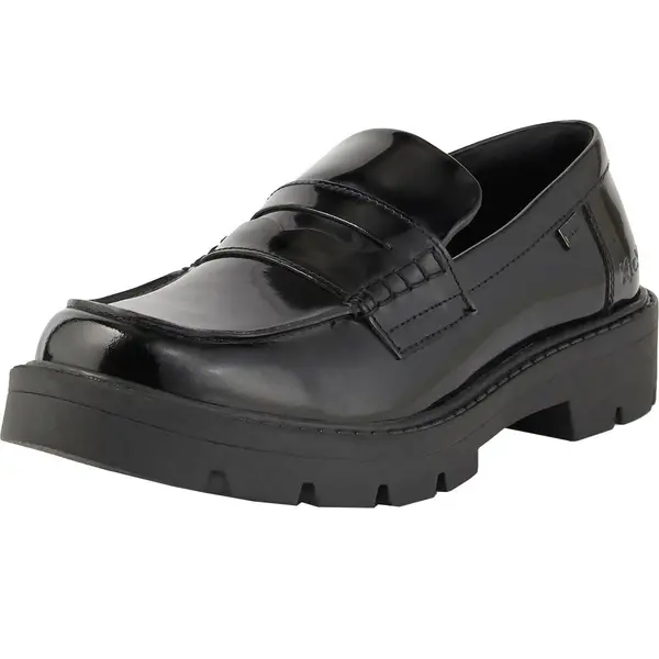 Kickers Womens Kori Loafer Leather Shoes - UK 7 / EU 41