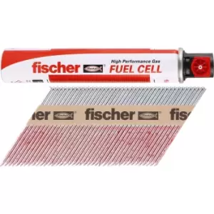 Fischer Galvanised Nail & Gas Fuel Pack 2.8 x 51mm Ring (3300 Pk)