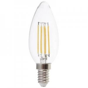 V-TAC 4365 LED (monochrome) EEC A+ (A++ - E) E14 Candle 4 W = 30 W Warm white (Ø x L) 35mm x 100 mm dimmable