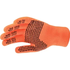 DG759 Waterproof Gripper Glove Hi-vis Orange X/L