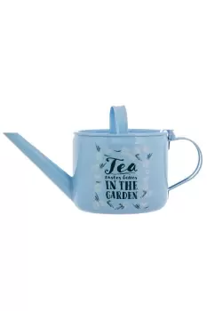 In The Garden Watering Can Teapot - Blue