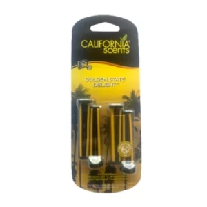 California Scents Golden State Delight Vent Sticks (Case Of 6)