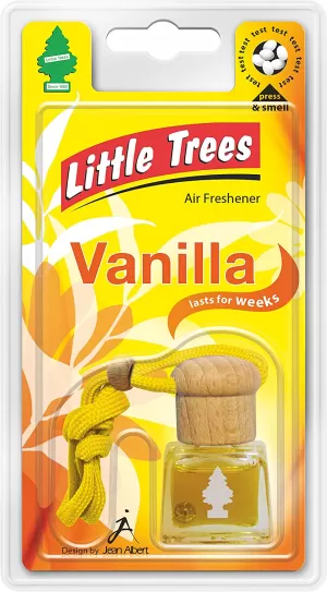 Vanilla (Pack Of 24) Little Trees Bottle Air Freshener