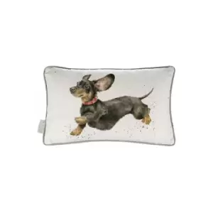 Wrendale Designs - That Friday Feeling Dog Rectangle Cushion
