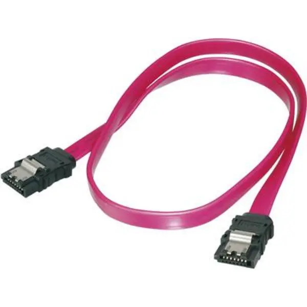 Digitus Hard drives Cable [1x SATA socket 7-pin - 1x SATA socket 7-pin] 0.50 m Red AK-400102-005-R