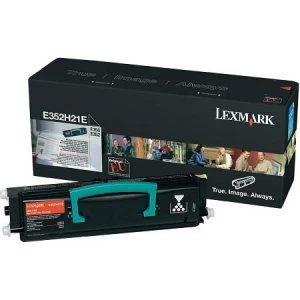 Lexmark 352H21E Black Laser Toner Ink Cartridge