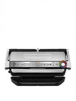 Tefal Gc722D40 Optigrill+ Xl Grill, 9 Automatic Settings And Cooking Sensor - Stainless Steel
