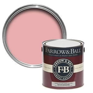 Farrow & Ball Estate Nancy's blushes No. 278 Matt Emulsion Paint 2.5L