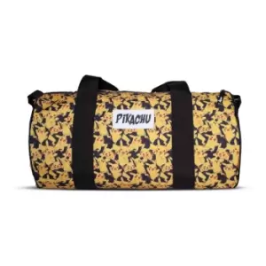 Pokemon Pikachu All-Over Print Sportsbag, Black/Yellow (Db462810Pok)