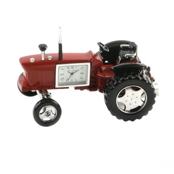 WILLIAM WIDDOP Miniature Clock - Red Tractor