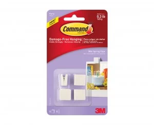 Command Party Mini Spring Clips Pack 4 17804