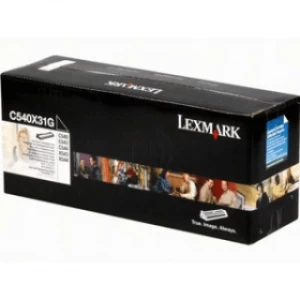 Lexmark C540X31G Black Laser Toner Ink Cartridge