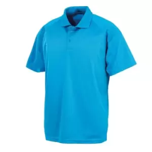 Spiro Impact Mens Performance Aircool Polo T-Shirt (3XL) (Ocean)