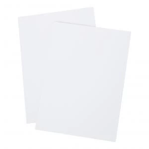 Office A4 Memo Pad Headbound 60gsm Plain 160pp White Paper Pack of 10