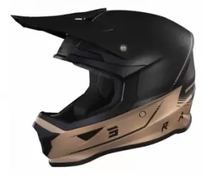 SHOT Furious Raw 3.0 Black Bronze Matt Offroad Helmet S