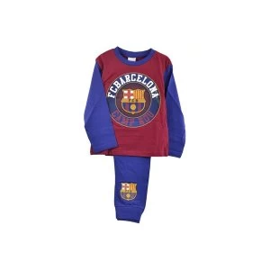 FC Barcelona Football Camp Nou Circular Crest Pyjamas 4/5 yrs