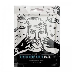 BARBER PRO Gentlemens Sheet Mask Rejuvenating & Hydrating