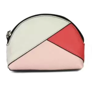 Eastern Counties Leather Womens/Ladies Betsy Coin Purse (One Size) (White/Coral/Light Pink)