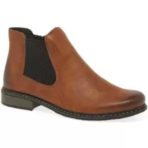 Rieker Elton Womens Chelsea Boots womens Mid Boots in Brown