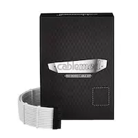CableMod C-Series Pro ModMesh Sleeved 12VHPWR Cable Kit for Corsair RM Black Label / RMi / RMx (White)