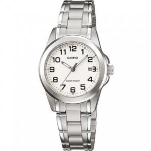 Casio Ladies Stainless Steel Watch - LTP-1259PD-7B