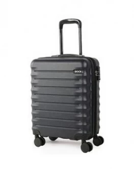 Rock Luggage Synergy Carry-On 8-Wheel Suitcase - Navy