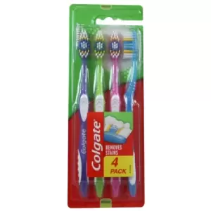 Colgate Premier Clean Toothbrushes Medium 4 pcs