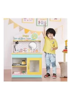 Teamson Kids Little Helper Pet Play Stand Toy -Green/Yellow