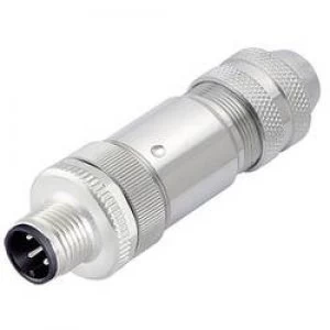 Binder 99 1487 812 08 Series 713 Sensor Actuator Plug Connector M12 Screw Closure Straight