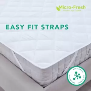 Assura Sleep Seersucker Topper With Micro-fresh Double