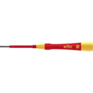 Wiha Electrician, VDE, Electrical & precision engineering Slotted screwdriver Blade width: 3.5mm Blade length: 65 mm
