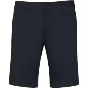 Kariban Mens Chino Bermuda Shorts (3XL) (Dark Navy)