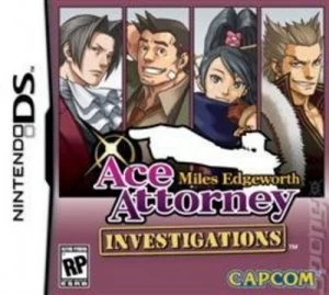 Ace Attorney Investigations Miles Edgeworth Nintendo DS Game