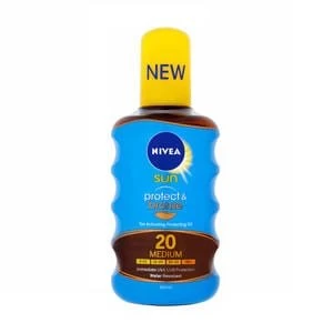 Nivea Sun Protect and Bronze Tan Activating Oil SPF20 200ml