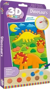Galt Toys - 3D Paint-It Dinosaurs Craft Kit