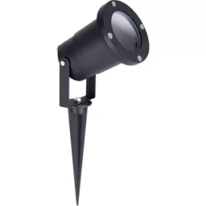 Luceco Decorative GU10 Spike Light IP54 Max 35W in Black Aluminium