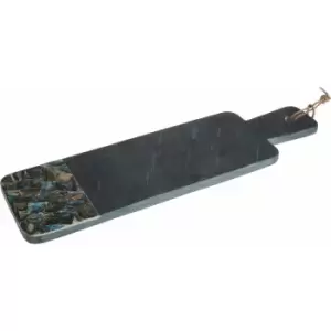 Large Black Slate Paddle Board - Premier Housewares