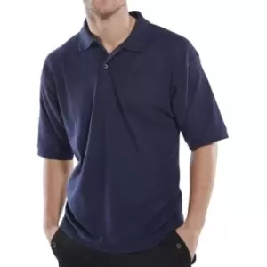 Click Polo Shirt Navy Blue - XS