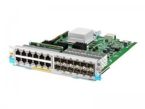 HPE 5400R 12-port 10/100/1000BASE-T PoE+ and 12-port 1GbE SFP with MAC